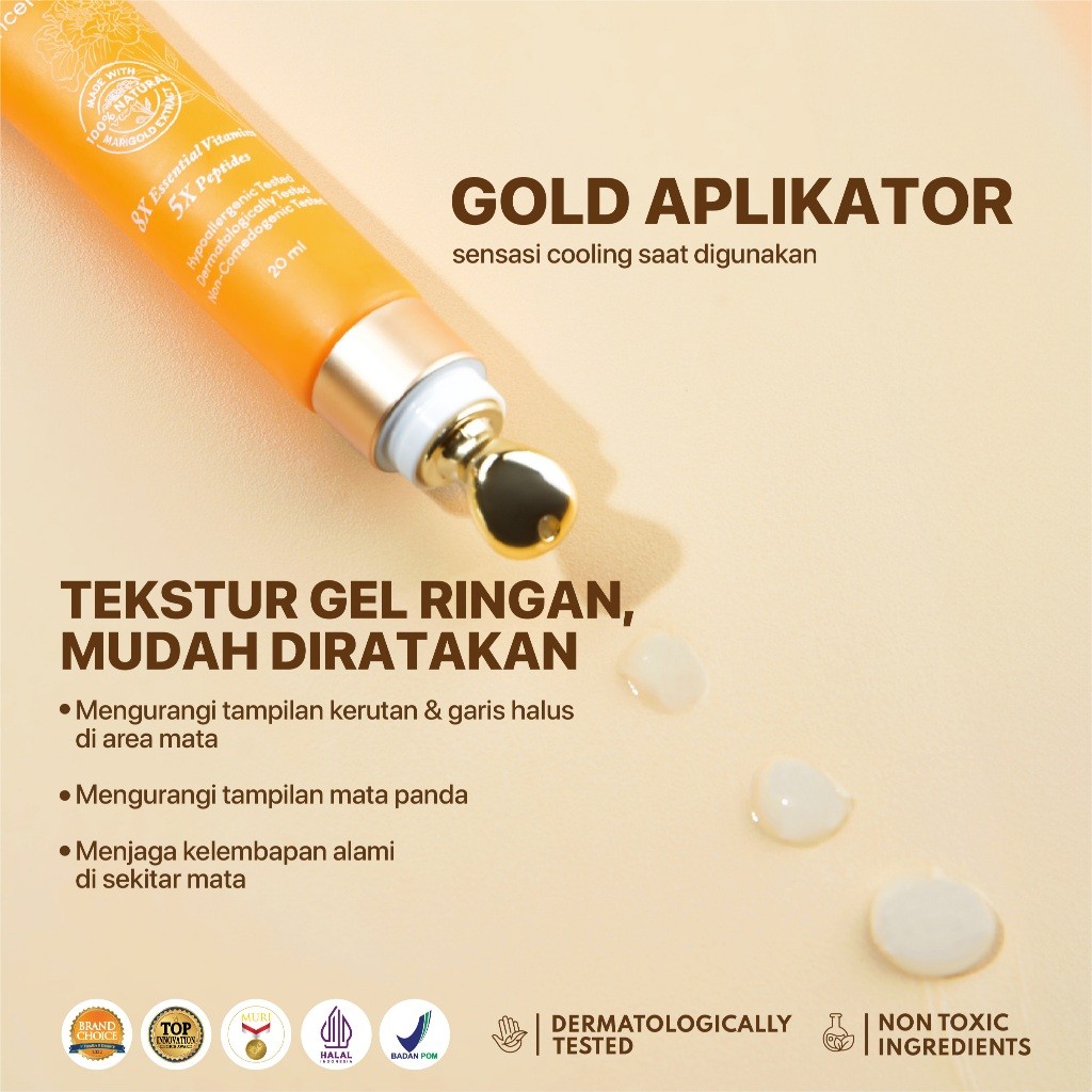 Penta Natural Kosmetindo N'PURE Marigold Eyemazing Power Serum Concentrate