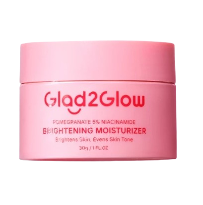 Glad2Glow Pomegranate Niacinamide Brightening Moisturizer