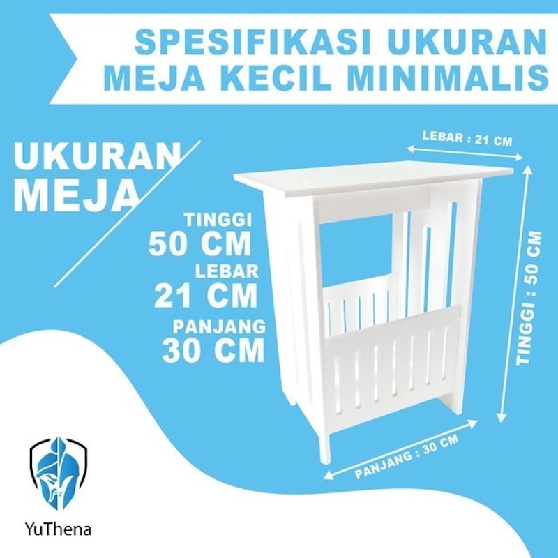 Meja Rak Buku Minimalis 2
