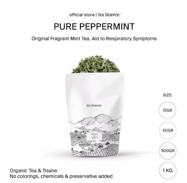 Tea Heaven Asia Tea Heaven Pure Peppermint 50 gram