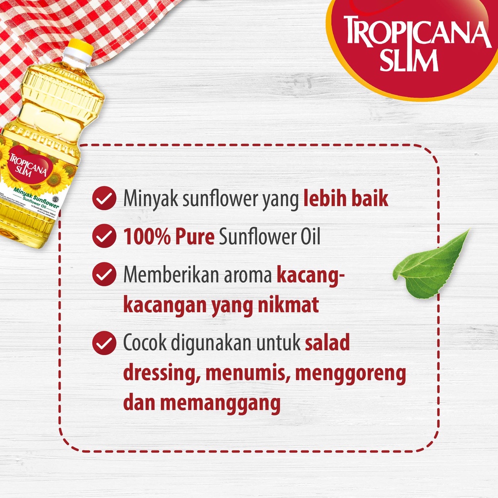 Nutrifood Tropicana Slim Sunflower Oil