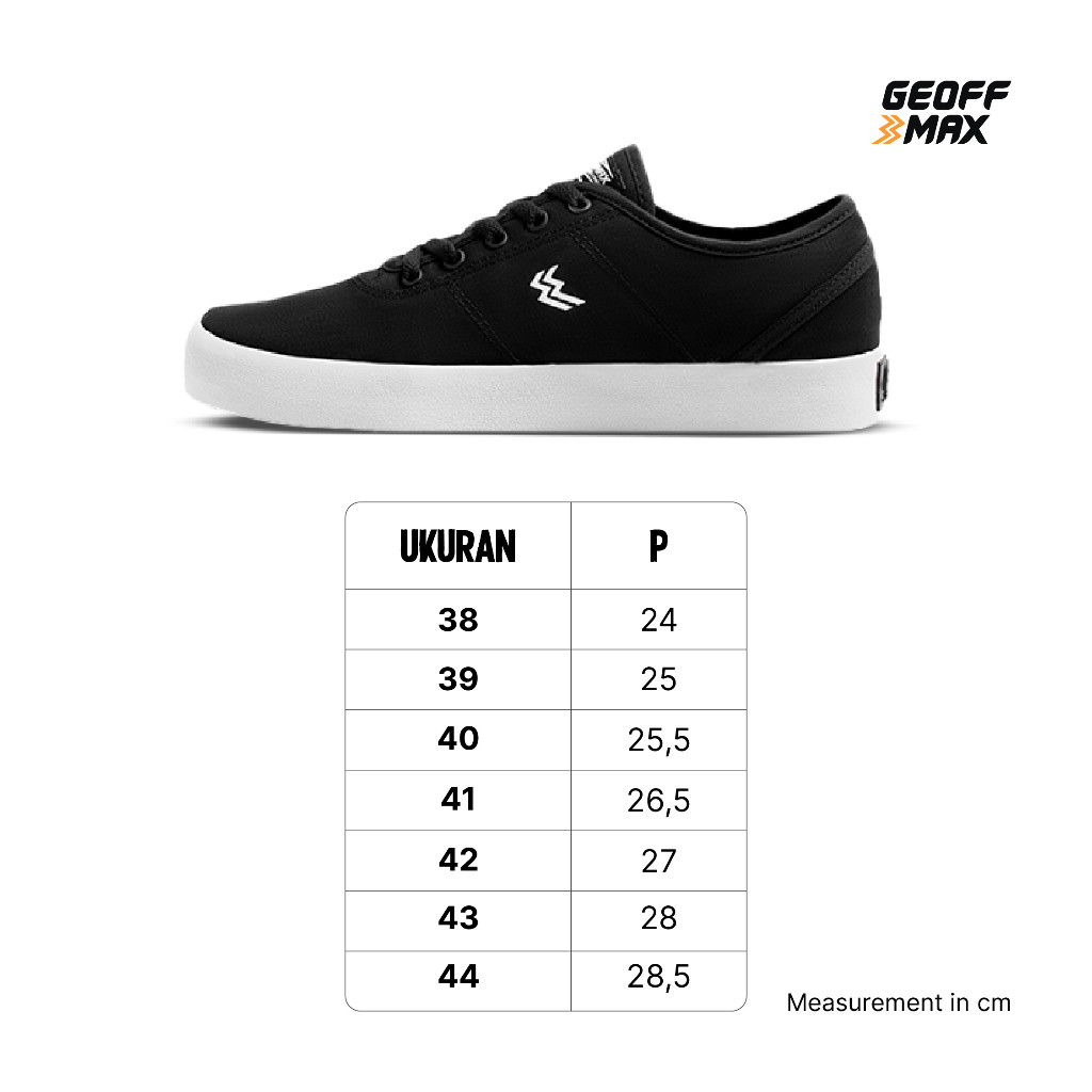 Geoff Maksimal Jaya Geoff Max Ethan Black White