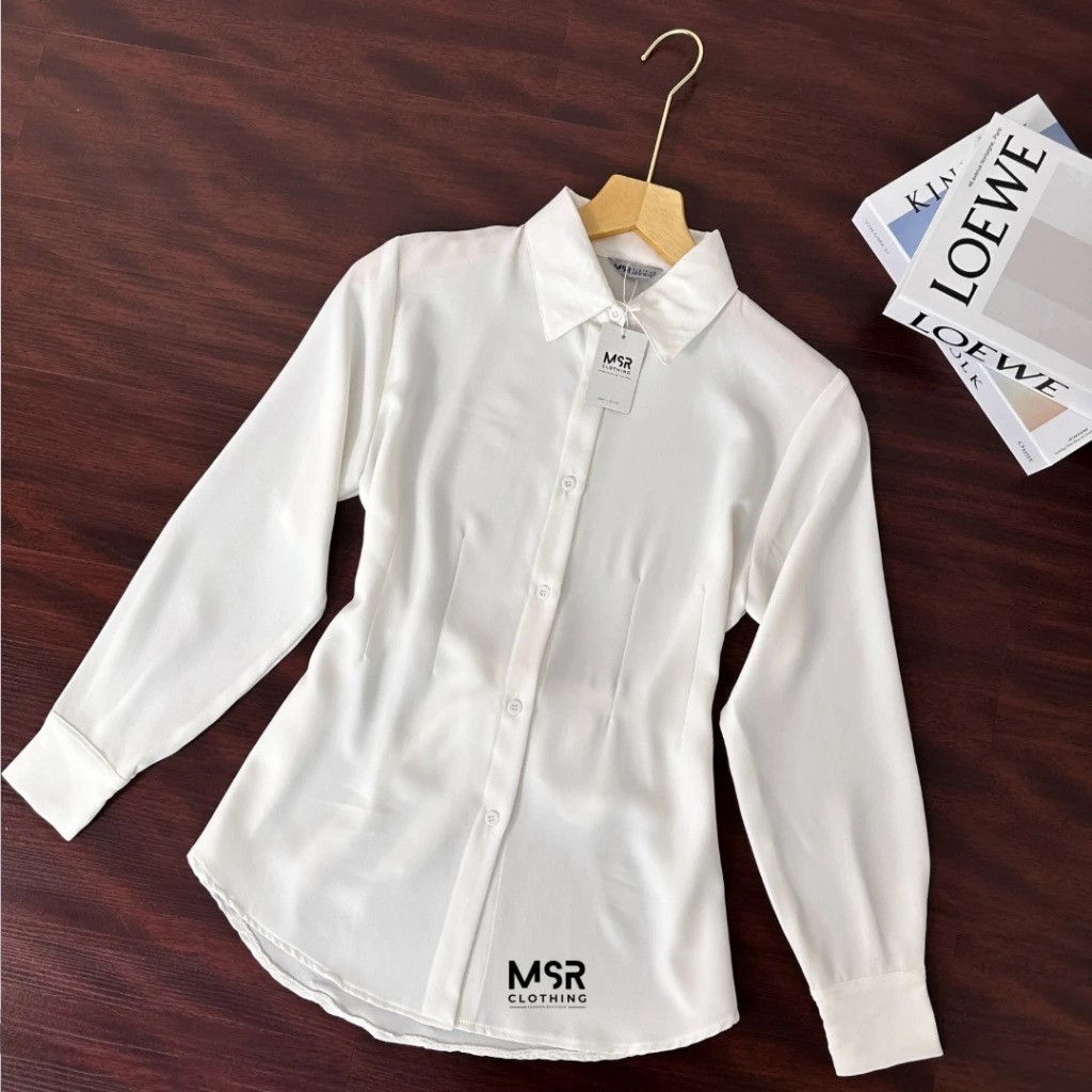 MSR62 Clothing Msr62 Clothing Kemeja Wanita Lengan Panjang