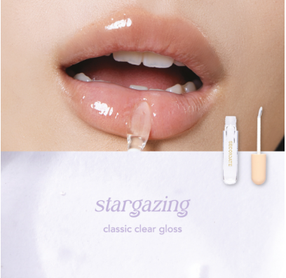 Secondate Gel Lip Gloss in Stargazing