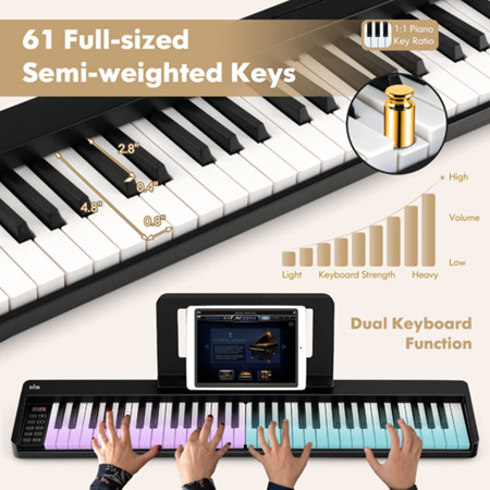 Rixton Portable Digital Piano 2