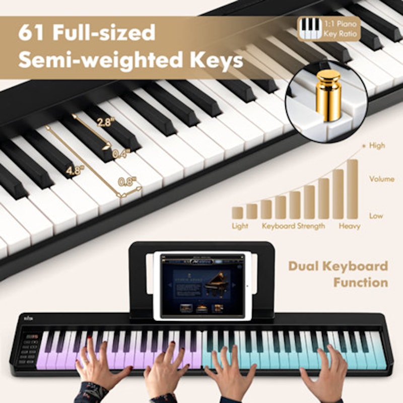 Rixton Portable Digital Piano 2
