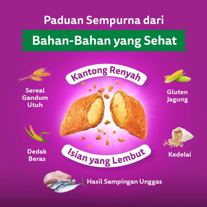 Whiskas Makanan Kering untuk Kucing Dewasa 480gr 3
