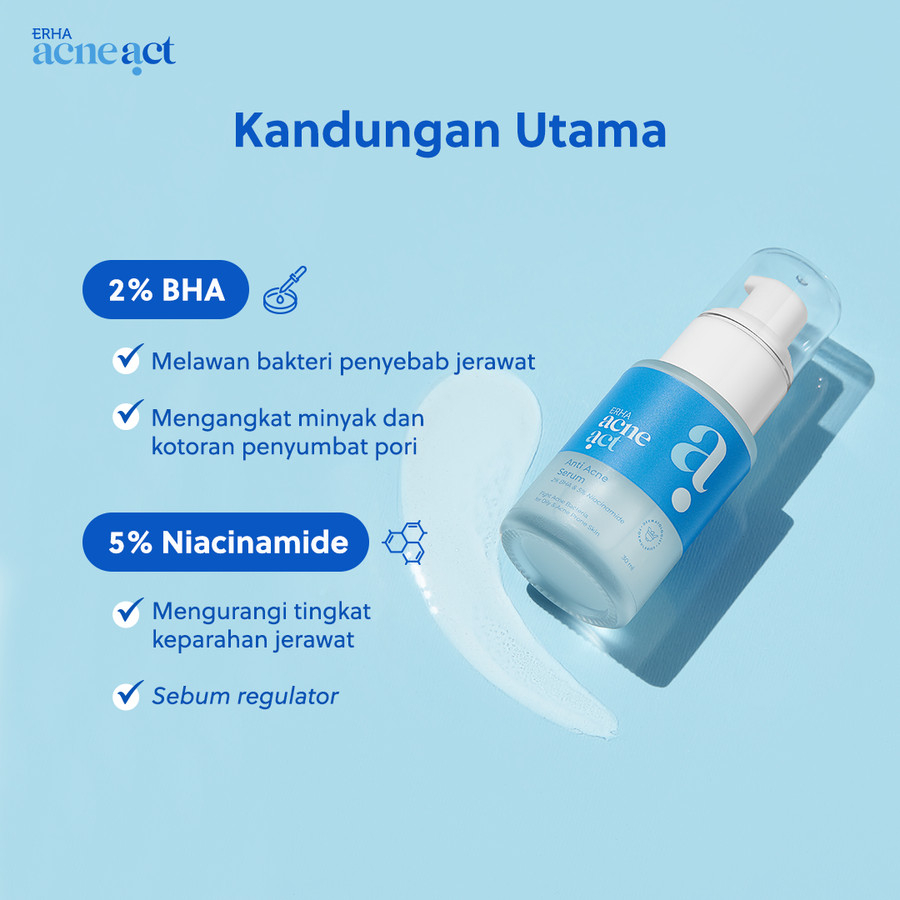 ERHA Clinic Indonesia ERHA Acneact Anti Acne Serum