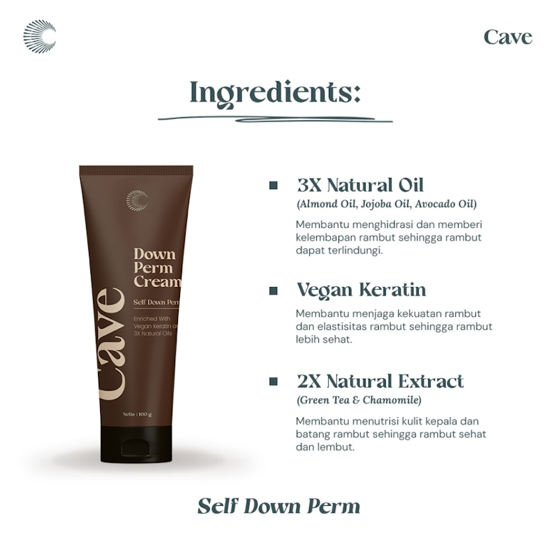 Cave Down Perm Cream 5
