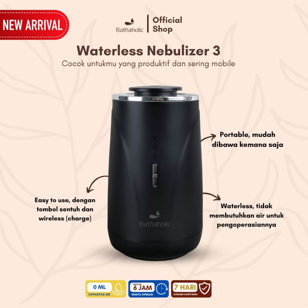 Kreasi Indah Alam Bathaholic Diffuser Nebulizer 3