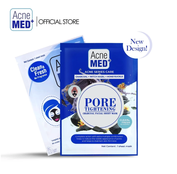Pore Tightening Charcoal Facial Sheet Mask 2