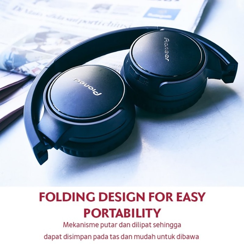 Pioneer On-Ear Wireless Headphones S3 2