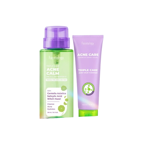 Triple Care Acne Cleanse Set  1