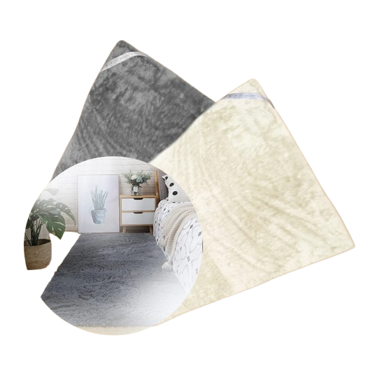 Pilar Niaga Makmur Goto Living Fluffy Rasfur Carpet 160x100cm