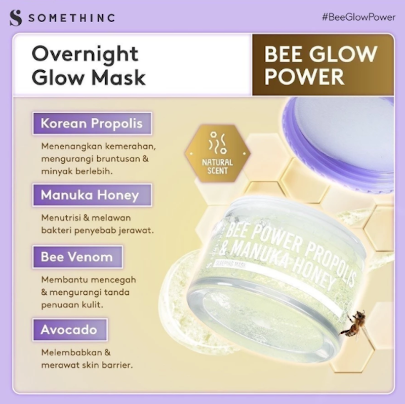 BEE POWER Propolis & Manuka Honey Sleeping Mask 5