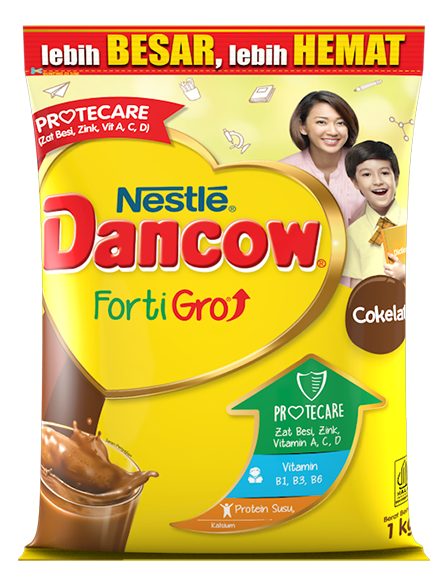 DANCOW Fortigro Coklat Pouch