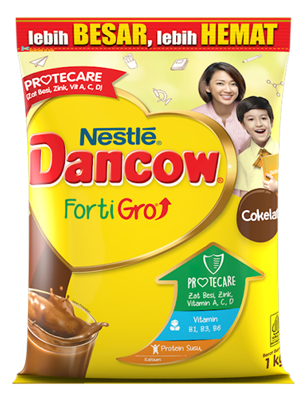 DANCOW Fortigro Coklat Pouch 1