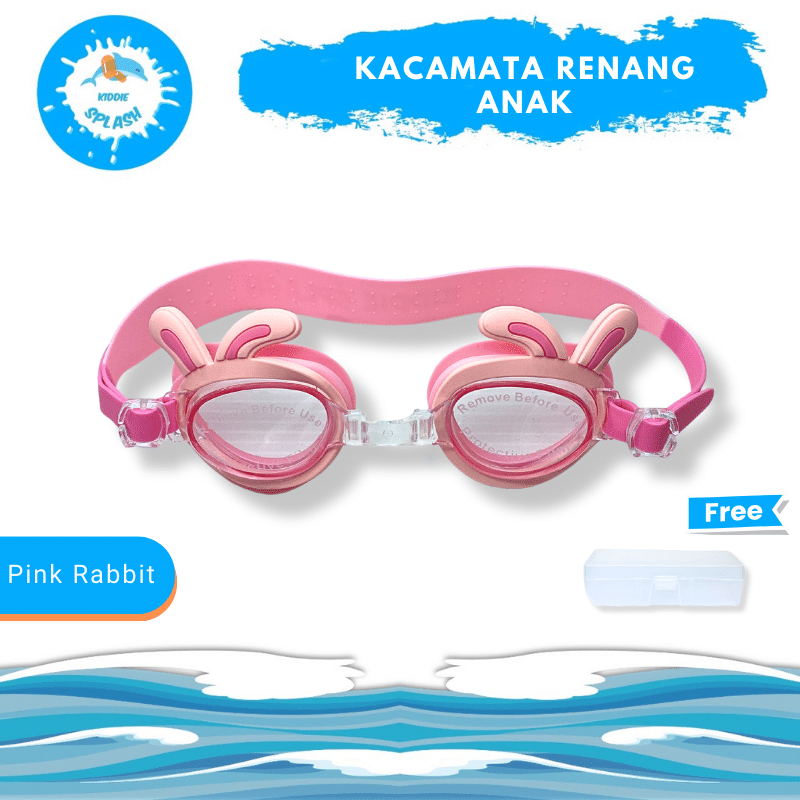  Kiddie Splash Kacamata Renang Anak Karakter 