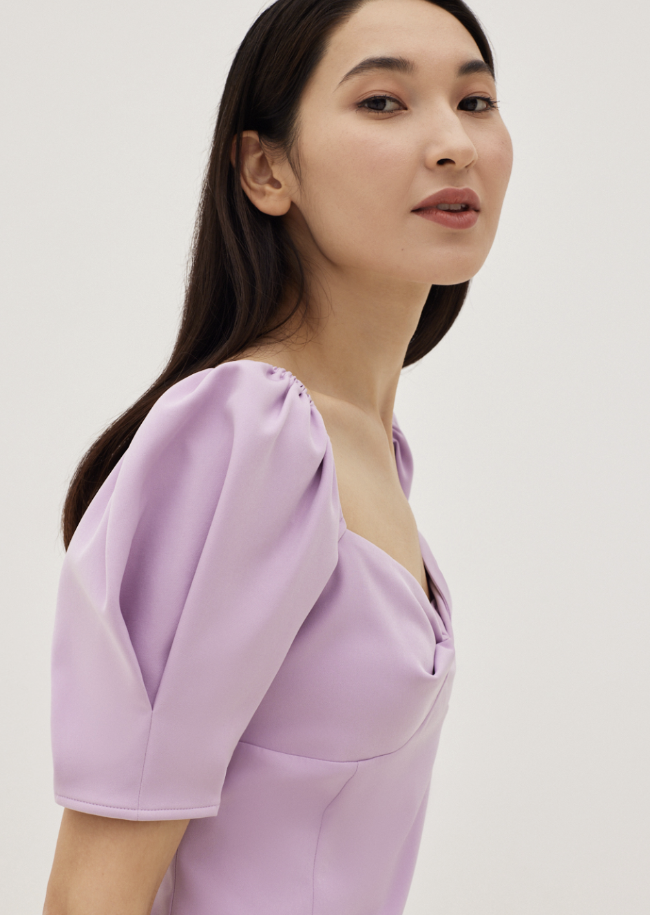 Shai Puff Sleeve Bustier Dress