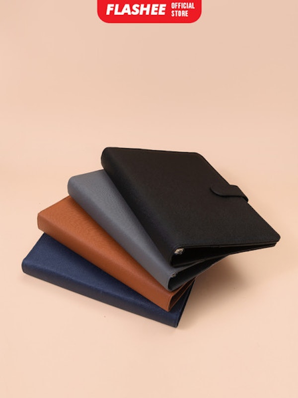 Flashee Binder Polos Eksklusif A5 4