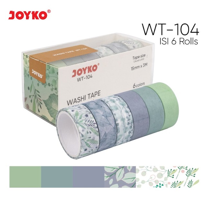 Washi Tape WT 101-105 4