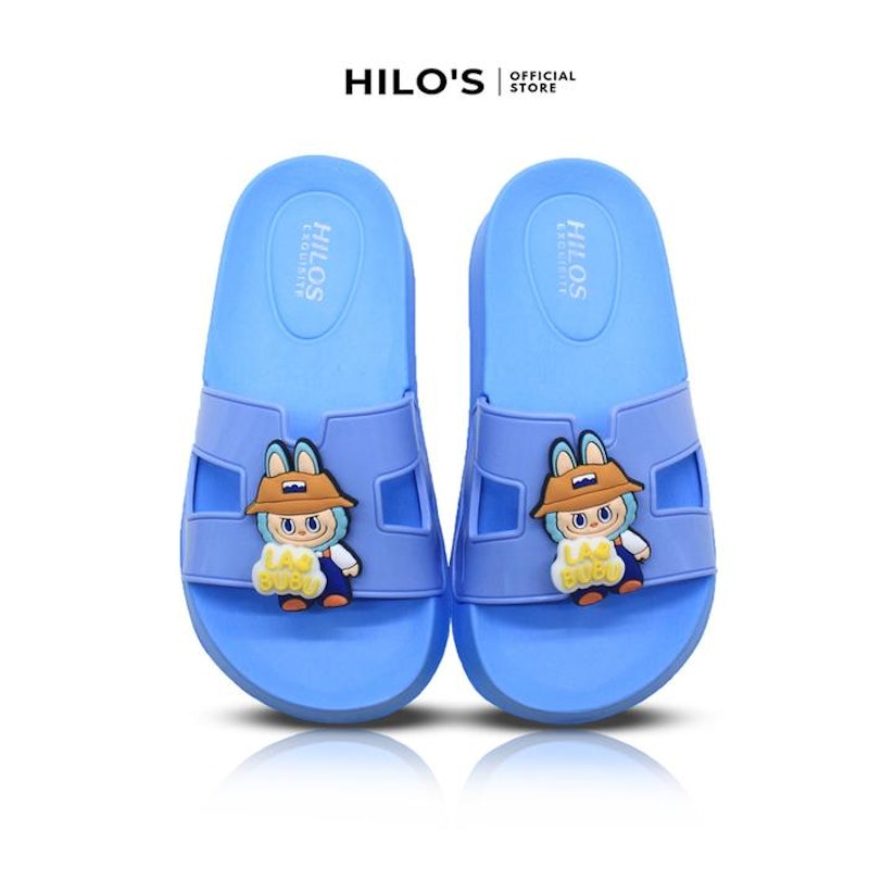 Hilo's Sandal Selop Anak Perempuan Motif Labubu 5