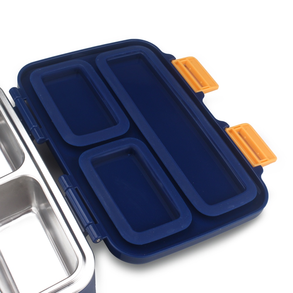 Yooyee Lunch Box Stainless 3 Sekat  627