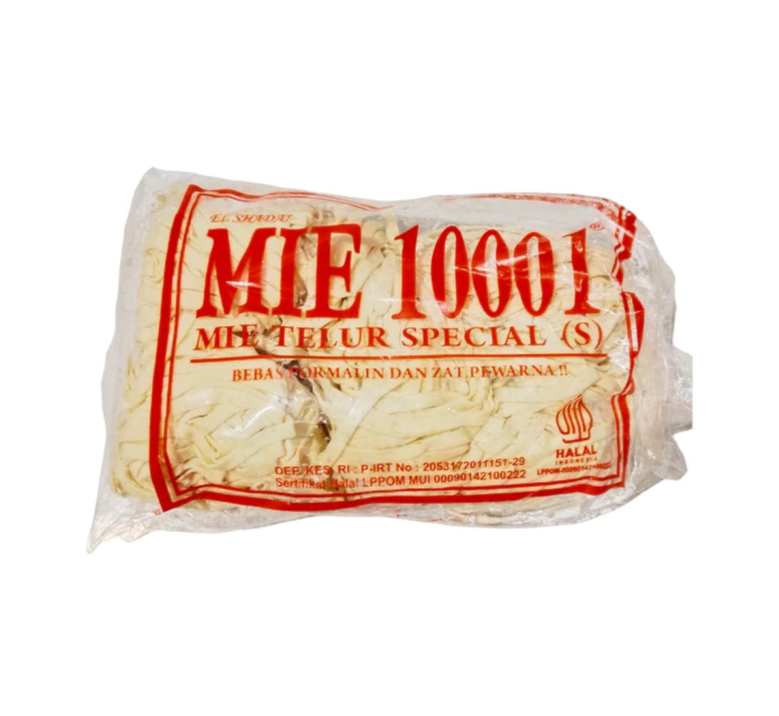 Mie 10001 Mie Telur Special Lebar