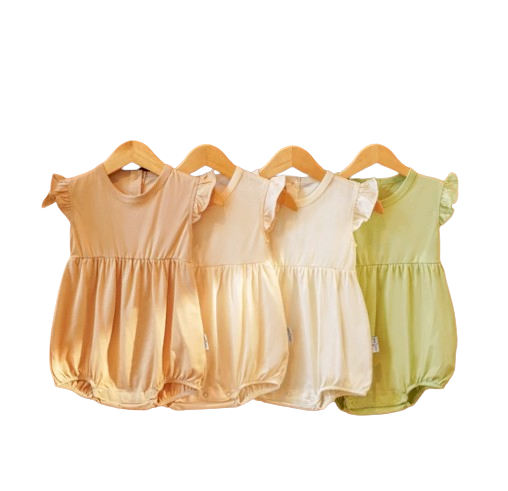 Nice Kids Tencel Girl Bodysuit