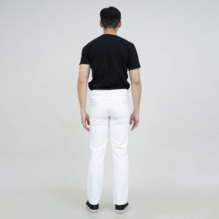 Houseofcuff  Houseofcuff Celana Chino Panjang Pria Slim Fit Putih