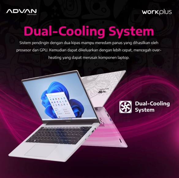 Bangga Teknologi Indonesia Advan Workplus x Darbotz R7