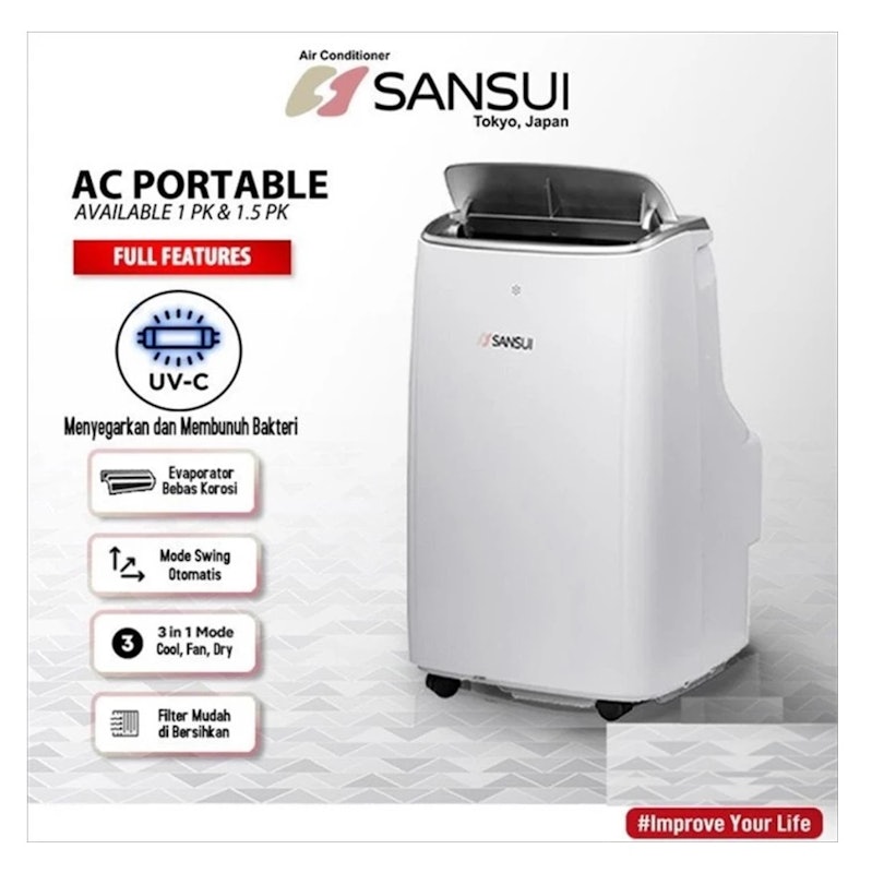 Sansui Japan AC Portable 1 PK 2
