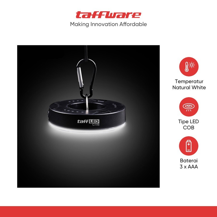 Jakarta Digital Nusantara TaffLED Lampu LED Camping G198