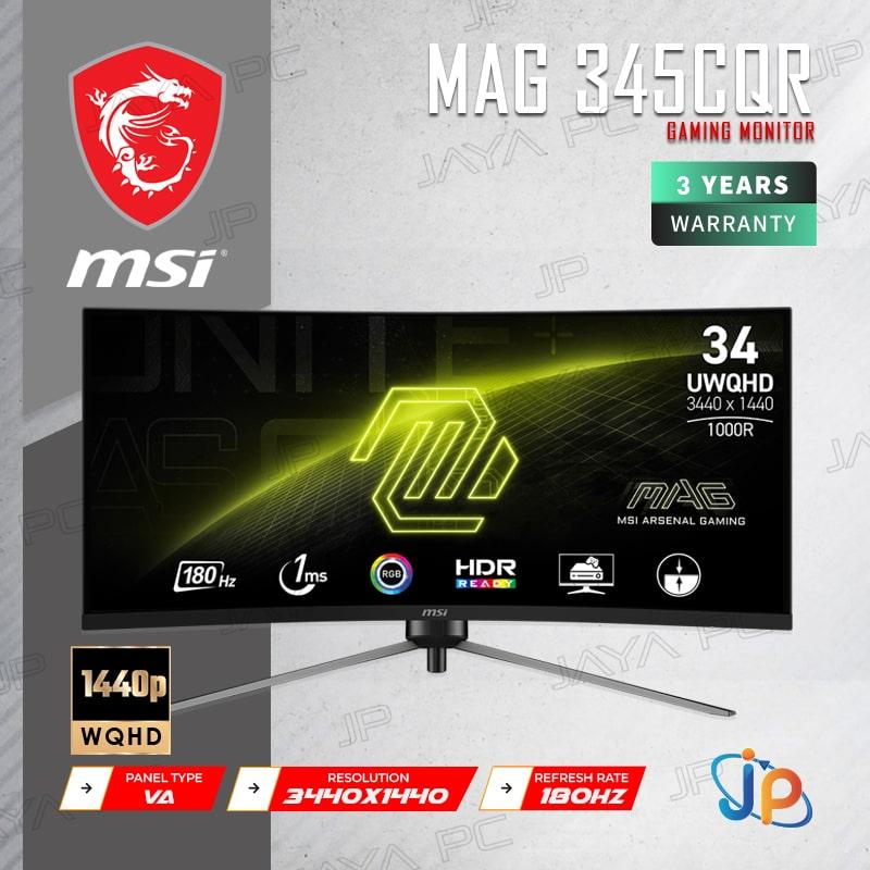 Micro-Star International MSI Curved Monitor MAG345CQR