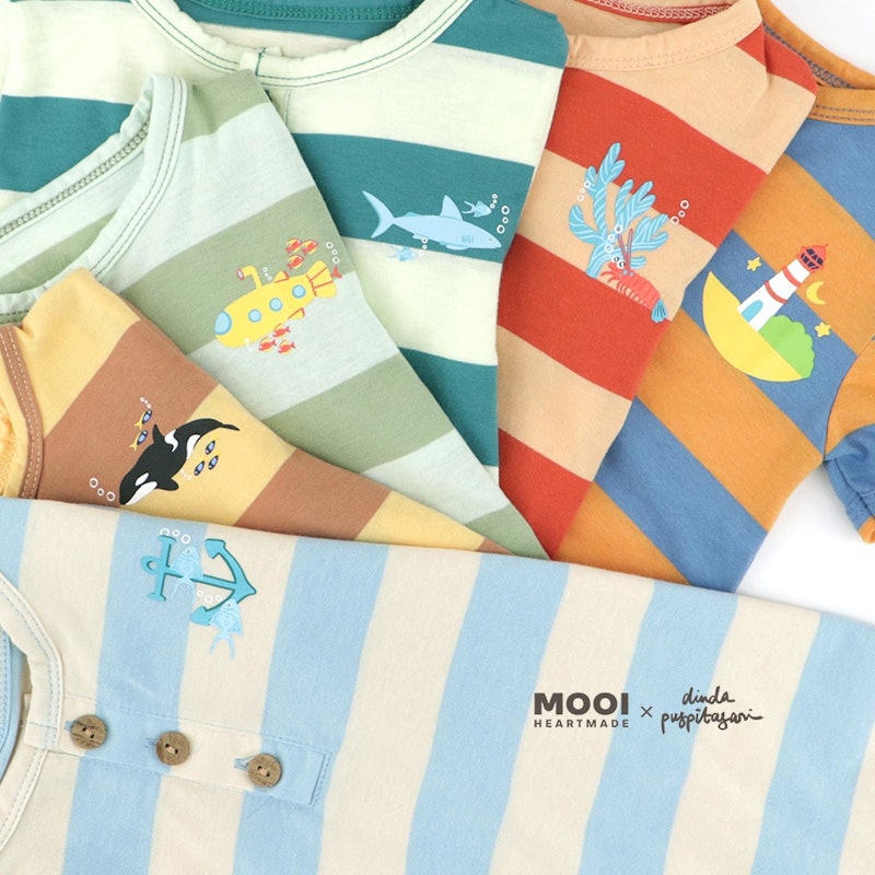 Mooi X Dinda Puspitasari Noel Striped 2