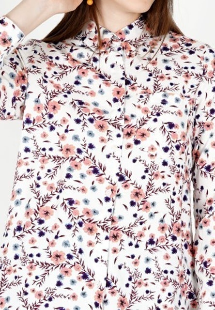 Kemeja Rayon Print Sakura Bloom 3