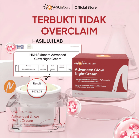 HNH Jaya Abadi HNH Skincare Advanced Glow Night Cream