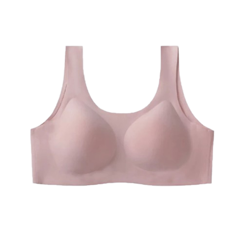 Cotton Inch Seamless Sport Bra