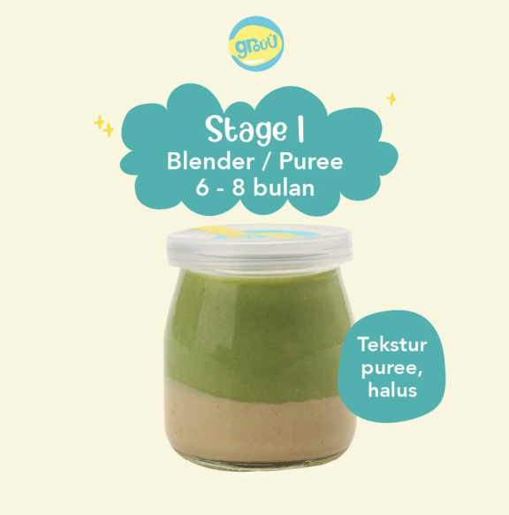 Menggapai Bintang Angkasa Grouu Ala Carte Meals Chicken Liver Broco (8-10 bulan)