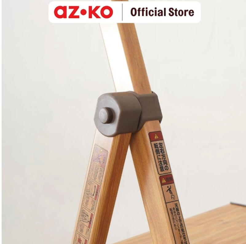 AZKO Fixsteps Tangga Lipat Motif Kayu 3