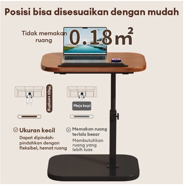 BMZAR BMZAR Meja Laptop Adjustable Portable