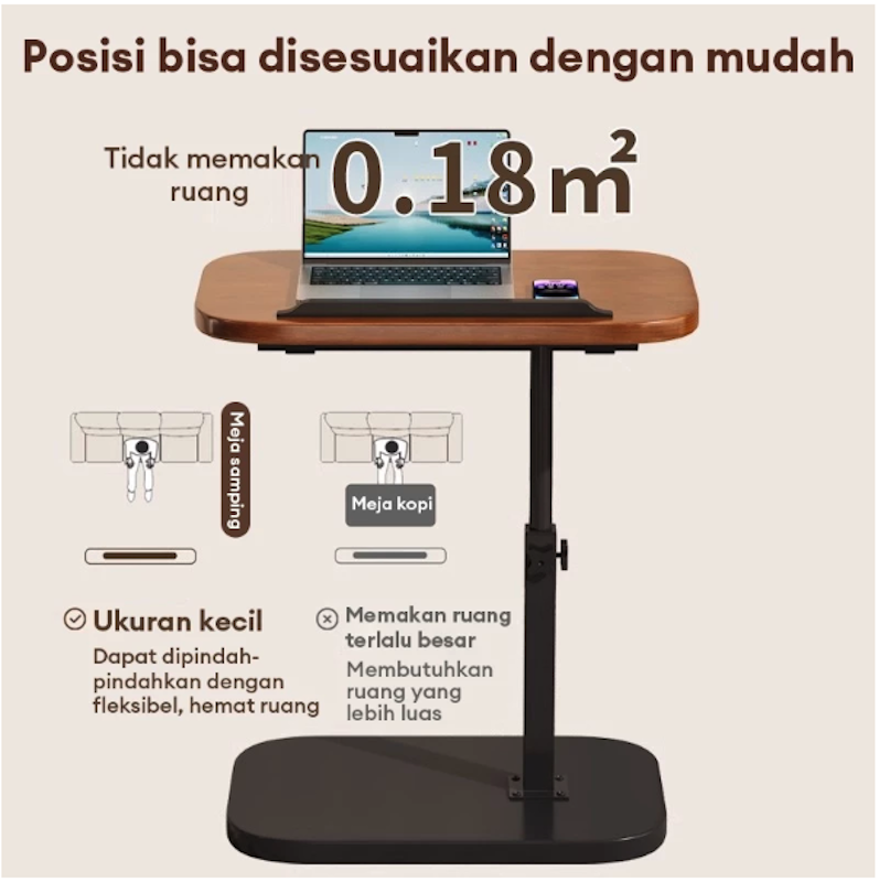 BMZAR Meja Laptop Adjustable Portable 5
