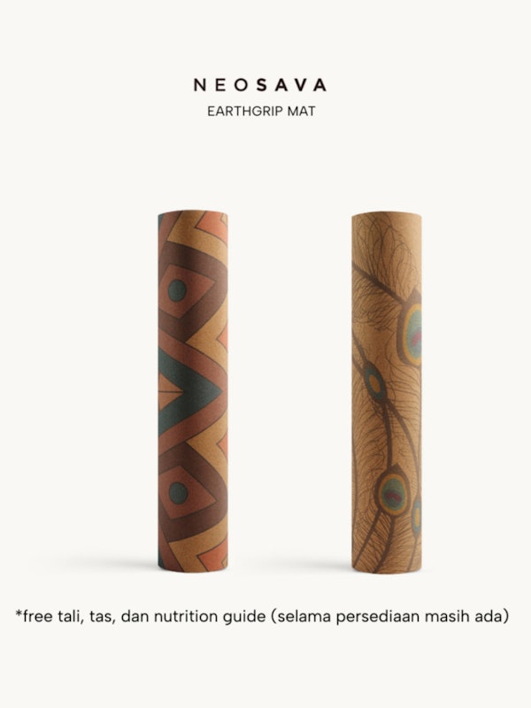 NEOSAVA Matras Yoga Cork Earthgrip Mat 2