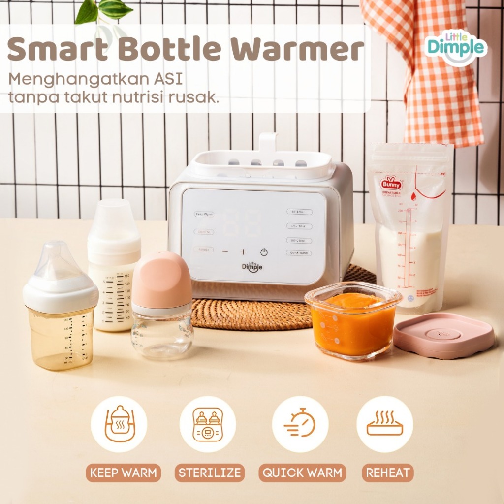 Aldrivia Cahaya Sejahtera Little Dimple Smart Bottle Warmer  SBW-825