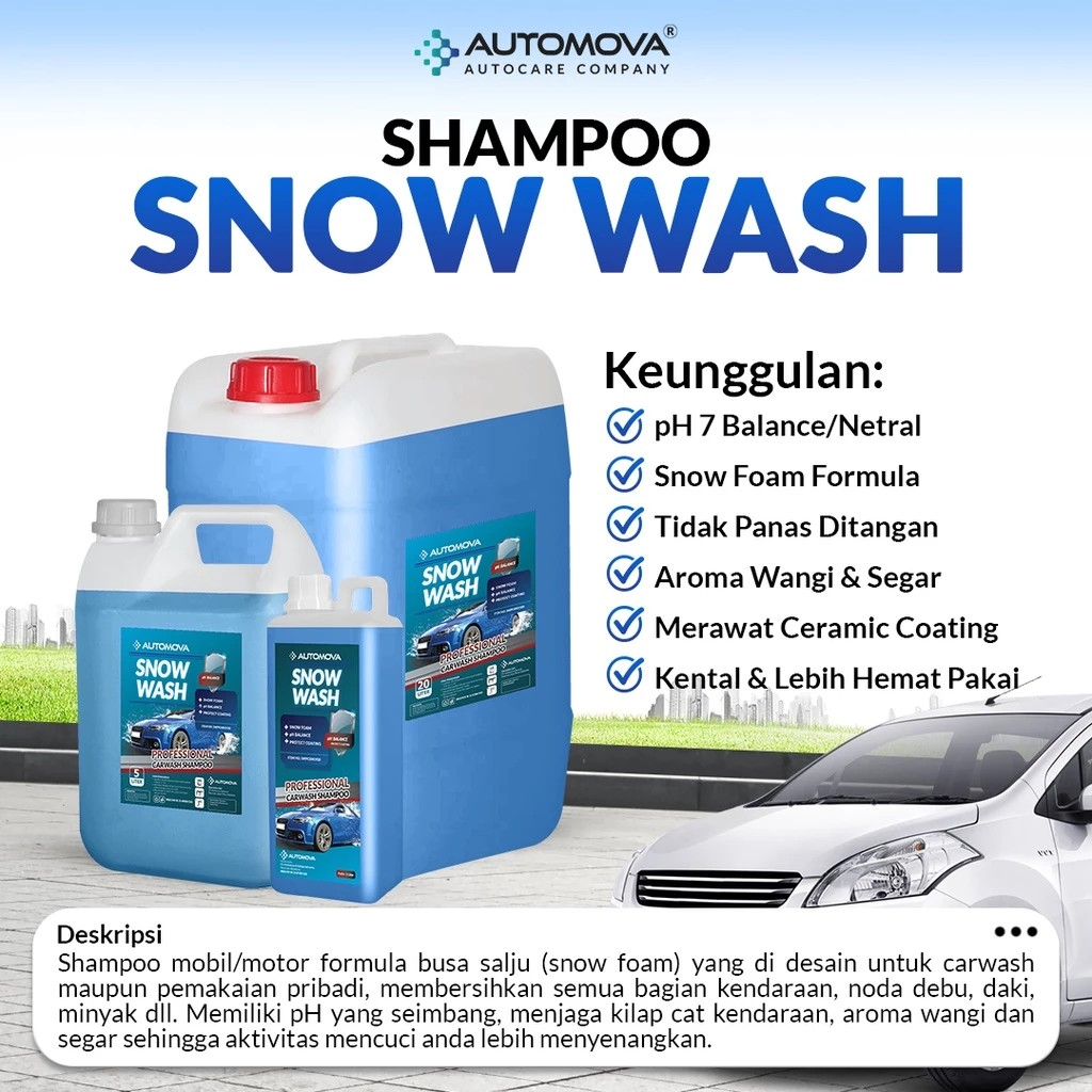 Automova Detailing Indonesia Automova Shampo pH Balance