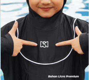 Muslimah Swimwear X Zaneva Swimwear For Kids 2