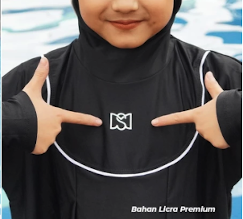 Muslimah Swimwear X Zaneva Swimwear For Kids 2