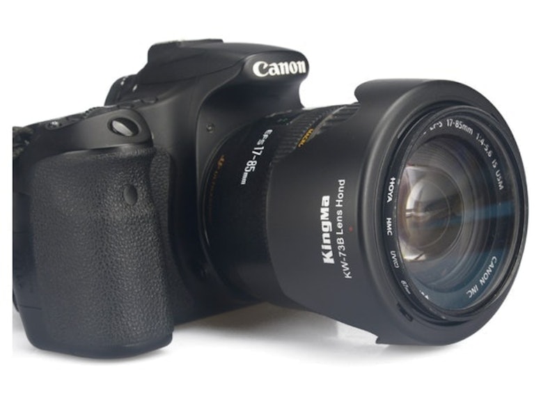 Kingma KW-73B Lens Hood for Canon 750D 760D 800D Camera 3