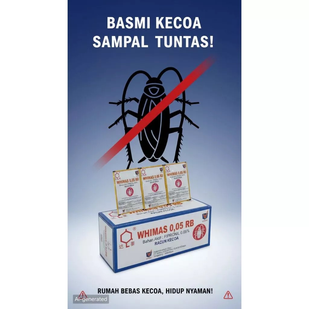 WHIMAS 0,05 RB Pembasmi Kecoa 3