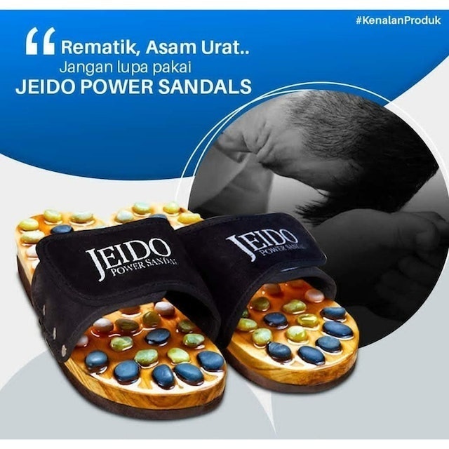 JEIDO POWER Sandal + Kalung Kesehatan